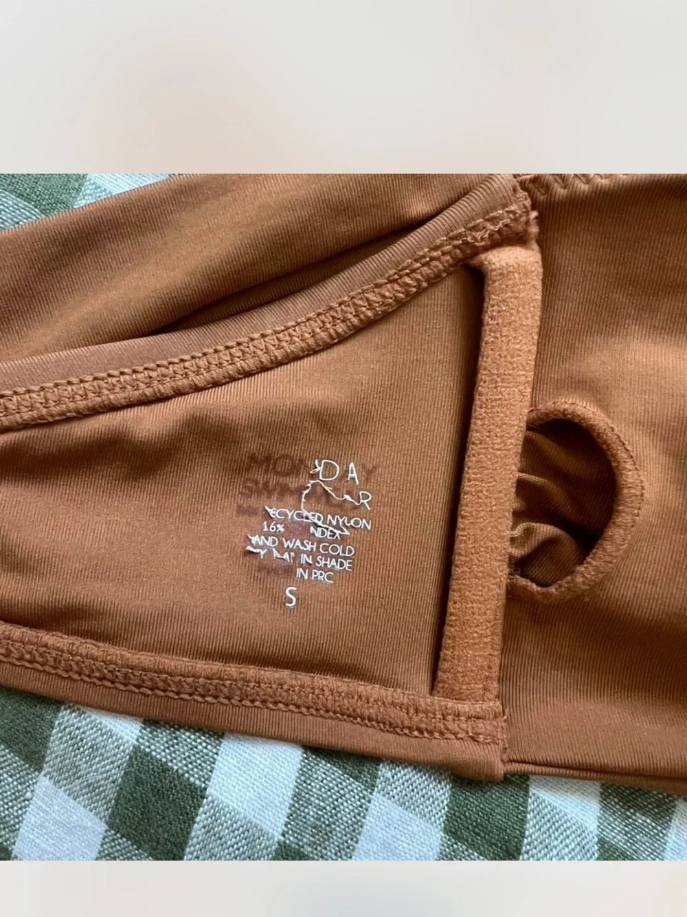 MONDAY SWIMWEAR SET- ANTIGUA TOP AND BARI BOTTOMS IN CARAMEL